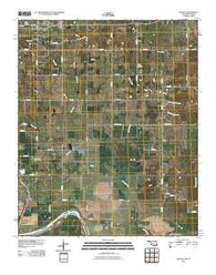 Shoals Oklahoma Historical topographic map, 1:24000 scale, 7.5 X 7.5 Minute, Year 2010