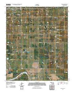 Shoals Oklahoma Historical topographic map, 1:24000 scale, 7.5 X 7.5 Minute, Year 2010