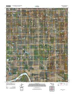 Shoals Oklahoma Historical topographic map, 1:24000 scale, 7.5 X 7.5 Minute, Year 2012