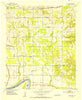 Shoals Oklahoma Historical topographic map, 1:24000 scale, 7.5 X 7.5 Minute, Year 1951
