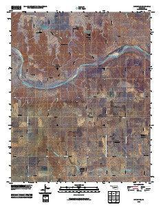 Shrewder Oklahoma Historical topographic map, 1:24000 scale, 7.5 X 7.5 Minute, Year 2010