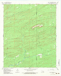 Signal Mountain Oklahoma Historical topographic map, 1:24000 scale, 7.5 X 7.5 Minute, Year 1962