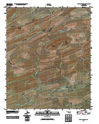 Signal Mountain Oklahoma Historical topographic map, 1:24000 scale, 7.5 X 7.5 Minute, Year 2010