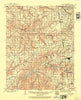 Siloam Springs Oklahoma Historical topographic map, 1:125000 scale, 30 X 30 Minute, Year 1899