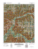 Siloam Springs NW Oklahoma Historical topographic map, 1:24000 scale, 7.5 X 7.5 Minute, Year 2012