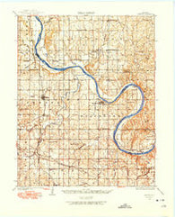 Skedee Oklahoma Historical topographic map, 1:62500 scale, 15 X 15 Minute, Year 1929