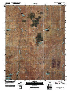 Sleeping Bear Creek Oklahoma Historical topographic map, 1:24000 scale, 7.5 X 7.5 Minute, Year 2010