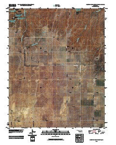 Sleeping Bear Creek SE Oklahoma Historical topographic map, 1:24000 scale, 7.5 X 7.5 Minute, Year 2010
