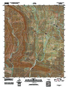 Smithville Oklahoma Historical topographic map, 1:24000 scale, 7.5 X 7.5 Minute, Year 2010
