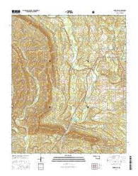 Smithville Oklahoma Current topographic map, 1:24000 scale, 7.5 X 7.5 Minute, Year 2016