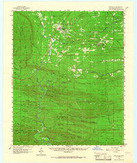 Smithville Oklahoma Historical topographic map, 1:62500 scale, 15 X 15 Minute, Year 1960