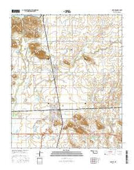 Snyder Oklahoma Current topographic map, 1:24000 scale, 7.5 X 7.5 Minute, Year 2016