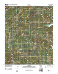 Sobol Oklahoma Historical topographic map, 1:24000 scale, 7.5 X 7.5 Minute, Year 2012
