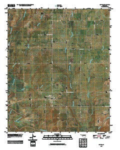 Soper Oklahoma Historical topographic map, 1:24000 scale, 7.5 X 7.5 Minute, Year 2010
