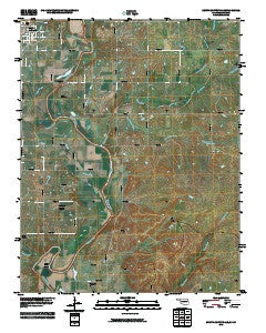 South Coffeyville Oklahoma Historical topographic map, 1:24000 scale, 7.5 X 7.5 Minute, Year 2010