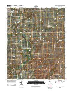 South Coffeyville Oklahoma Historical topographic map, 1:24000 scale, 7.5 X 7.5 Minute, Year 2013