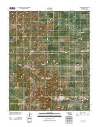 Southard Oklahoma Historical topographic map, 1:24000 scale, 7.5 X 7.5 Minute, Year 2012