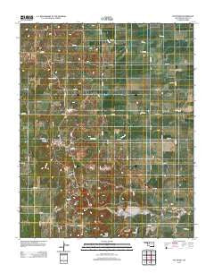 Southard Oklahoma Historical topographic map, 1:24000 scale, 7.5 X 7.5 Minute, Year 2012