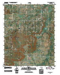 Spanish Peak Oklahoma Historical topographic map, 1:24000 scale, 7.5 X 7.5 Minute, Year 2010