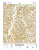 Sparks Oklahoma Current topographic map, 1:24000 scale, 7.5 X 7.5 Minute, Year 2016