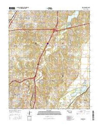 Spencer Oklahoma Current topographic map, 1:24000 scale, 7.5 X 7.5 Minute, Year 2016