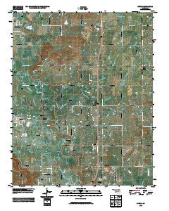 Sperry Oklahoma Historical topographic map, 1:24000 scale, 7.5 X 7.5 Minute, Year 2010