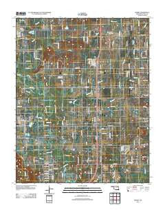 Sperry Oklahoma Historical topographic map, 1:24000 scale, 7.5 X 7.5 Minute, Year 2012