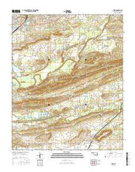 Spiro Oklahoma Current topographic map, 1:24000 scale, 7.5 X 7.5 Minute, Year 2016