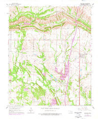 Springer Oklahoma Historical topographic map, 1:24000 scale, 7.5 X 7.5 Minute, Year 1964