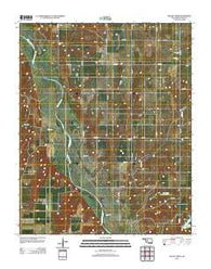 Squaw Creek Oklahoma Historical topographic map, 1:24000 scale, 7.5 X 7.5 Minute, Year 2012