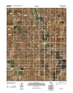 Stafford Oklahoma Historical topographic map, 1:24000 scale, 7.5 X 7.5 Minute, Year 2012