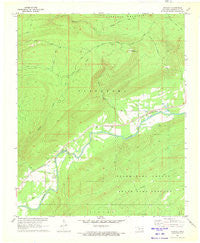 Stanley Oklahoma Historical topographic map, 1:24000 scale, 7.5 X 7.5 Minute, Year 1971