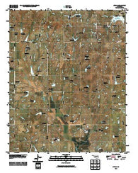 Stealy Oklahoma Historical topographic map, 1:24000 scale, 7.5 X 7.5 Minute, Year 2010