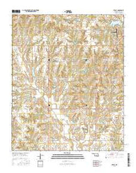 Stealy Oklahoma Current topographic map, 1:24000 scale, 7.5 X 7.5 Minute, Year 2016