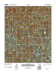 Steel Junction Oklahoma Historical topographic map, 1:24000 scale, 7.5 X 7.5 Minute, Year 2012