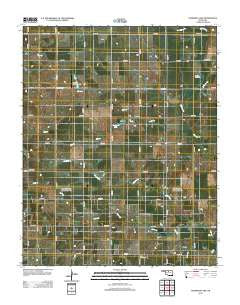 Steinerts Lake Oklahoma Historical topographic map, 1:24000 scale, 7.5 X 7.5 Minute, Year 2012