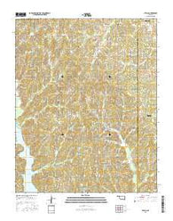 Stella Oklahoma Current topographic map, 1:24000 scale, 7.5 X 7.5 Minute, Year 2016