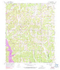 Stella Oklahoma Historical topographic map, 1:24000 scale, 7.5 X 7.5 Minute, Year 1956