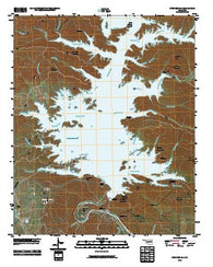 Stephens Gap Oklahoma Historical topographic map, 1:24000 scale, 7.5 X 7.5 Minute, Year 2010