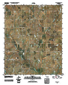 Sterling Oklahoma Historical topographic map, 1:24000 scale, 7.5 X 7.5 Minute, Year 2009