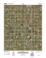 Sterling Oklahoma Historical topographic map, 1:24000 scale, 7.5 X 7.5 Minute, Year 2012