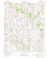 Sterling Oklahoma Historical topographic map, 1:24000 scale, 7.5 X 7.5 Minute, Year 1956