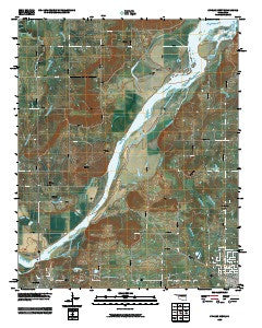 Stigler West Oklahoma Historical topographic map, 1:24000 scale, 7.5 X 7.5 Minute, Year 2010