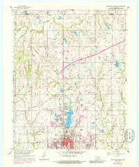 Stillwater North Oklahoma Historical topographic map, 1:24000 scale, 7.5 X 7.5 Minute, Year 1967