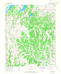 Stillwater SW Oklahoma Historical topographic map, 1:24000 scale, 7.5 X 7.5 Minute, Year 1967