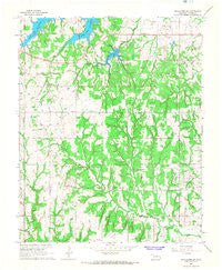 Stillwater SW Oklahoma Historical topographic map, 1:24000 scale, 7.5 X 7.5 Minute, Year 1967