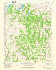 Stillwater SW Oklahoma Historical topographic map, 1:24000 scale, 7.5 X 7.5 Minute, Year 1967