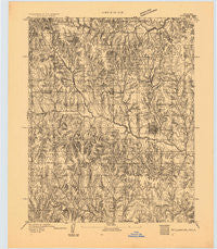 Stillwater Oklahoma Historical topographic map, 1:62500 scale, 15 X 15 Minute, Year 1893