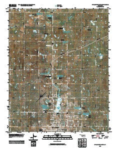 Stillwater North Oklahoma Historical topographic map, 1:24000 scale, 7.5 X 7.5 Minute, Year 2009