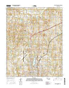 Stillwater North Oklahoma Current topographic map, 1:24000 scale, 7.5 X 7.5 Minute, Year 2016